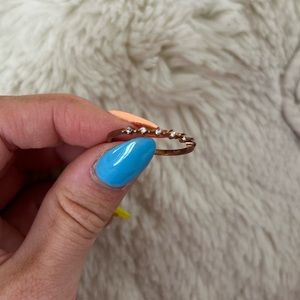 Blush & Bar Boutique Women’s Ring Copper Color Dainty 12